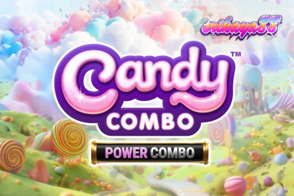 Tampilan visual slot Candy Combo Power Combo King Millions dengan tema kastil permen yang ceria